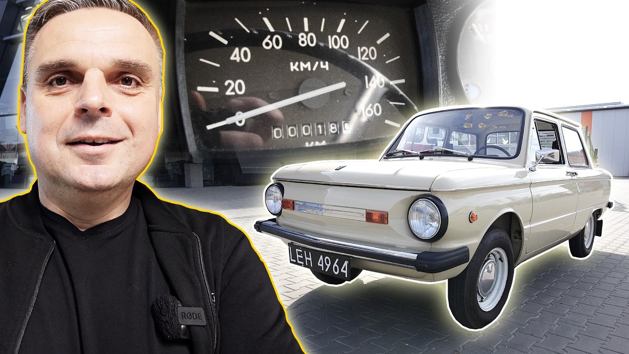 FABRYCZNIE NOWY ZAPOROŻEC z 1987! Pan Bogdan zbudował auto z części