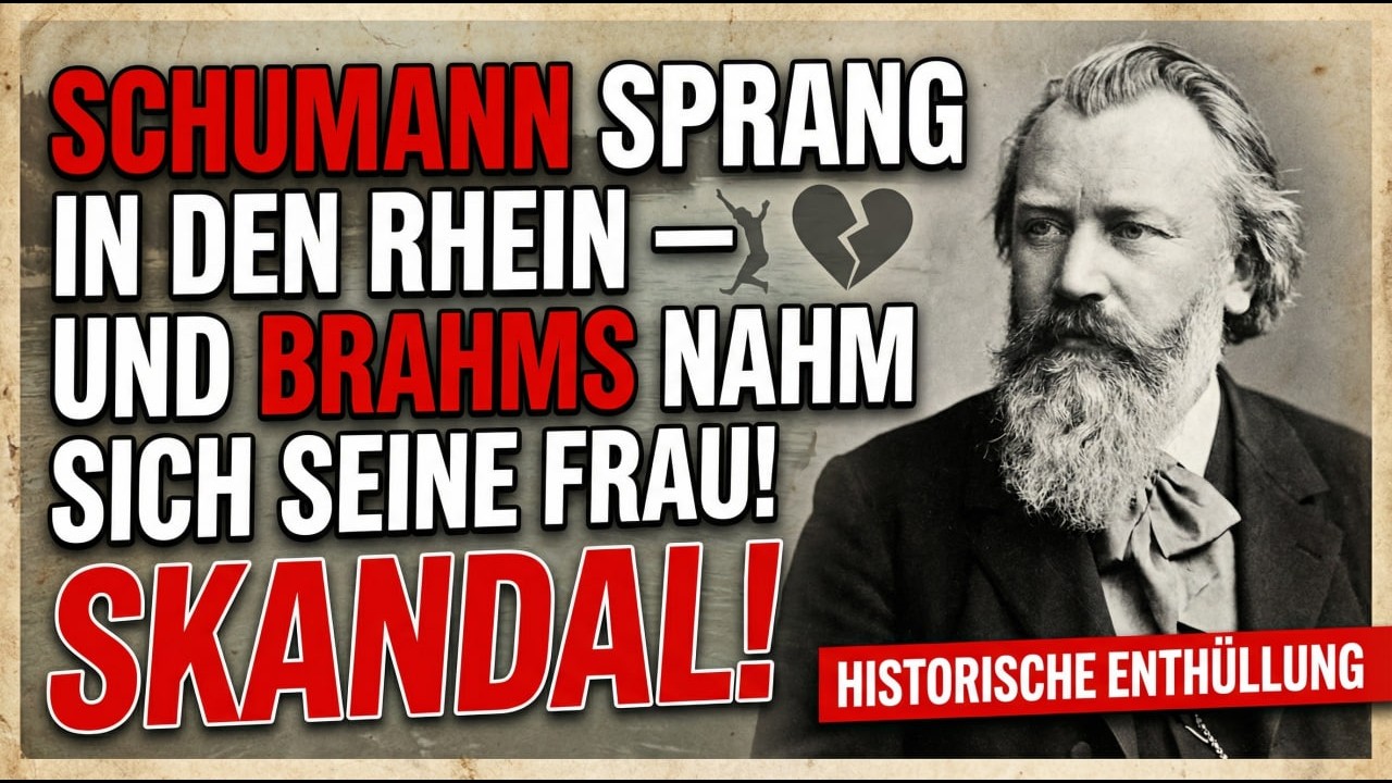 DIE VERBOTENE WAHRHEIT! BRAHMS VERBRANNTE 500 BRIEFE — WAS STAND DRIN?