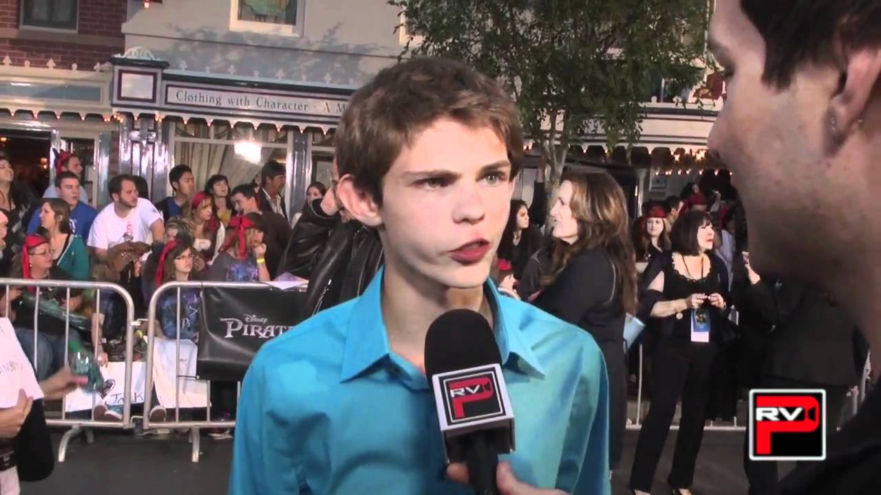 Robbie Kay aka Cabin Boy at the World Premiere of Pirates of The Caribbean On Stranger Tides