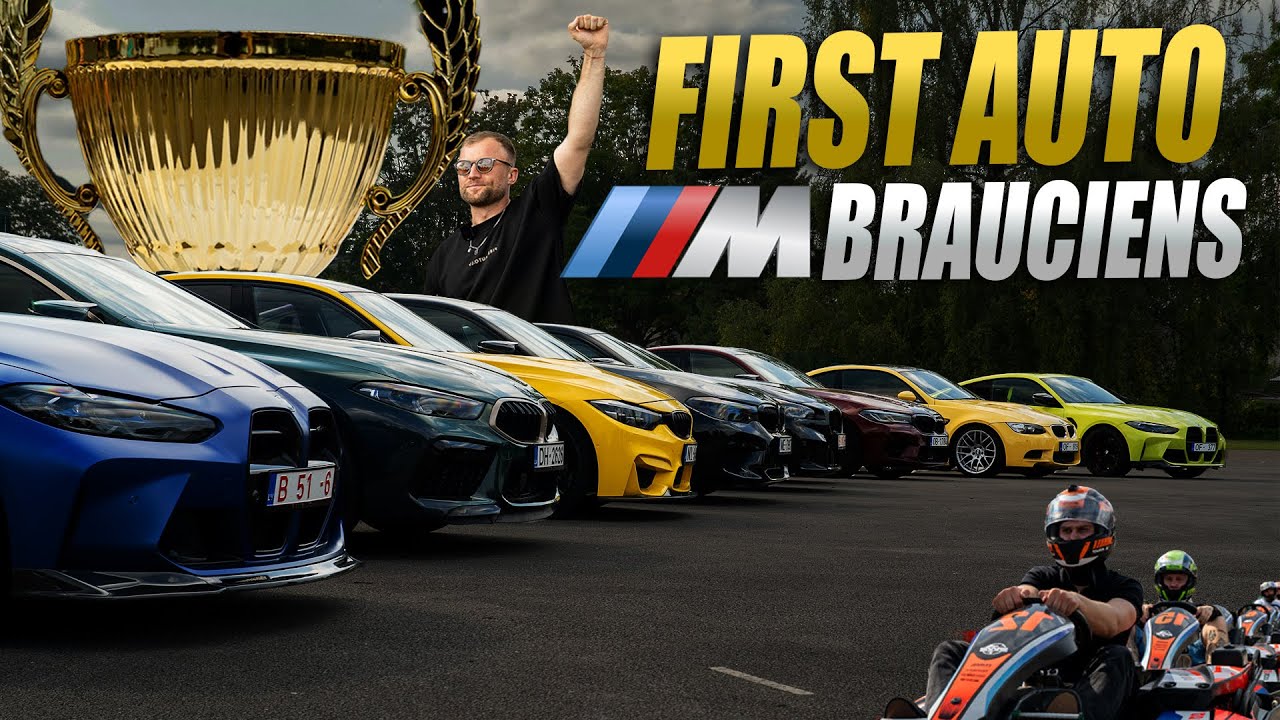 FirstAuto M Brauciens Latvijā &ndash; 11 BMW M auto ekskursija pa Kurzemi