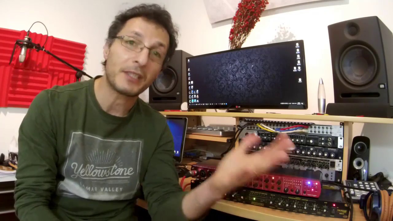 All About Audio Mixer or Audio Interface Inserts - Example with Behringer FCA1616