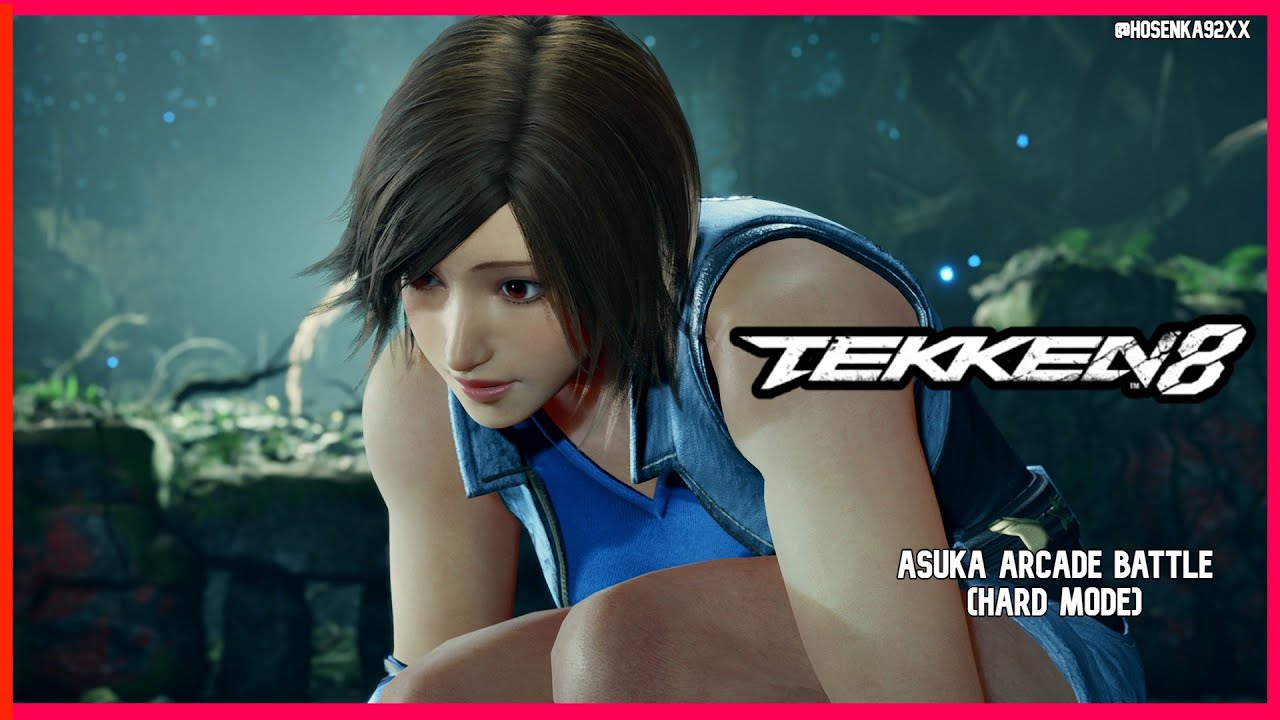 TEKKEN 8-Asuka Kazama ARCADE BATTLE (HARD MODE) (No Commentary) (4) #tekken8