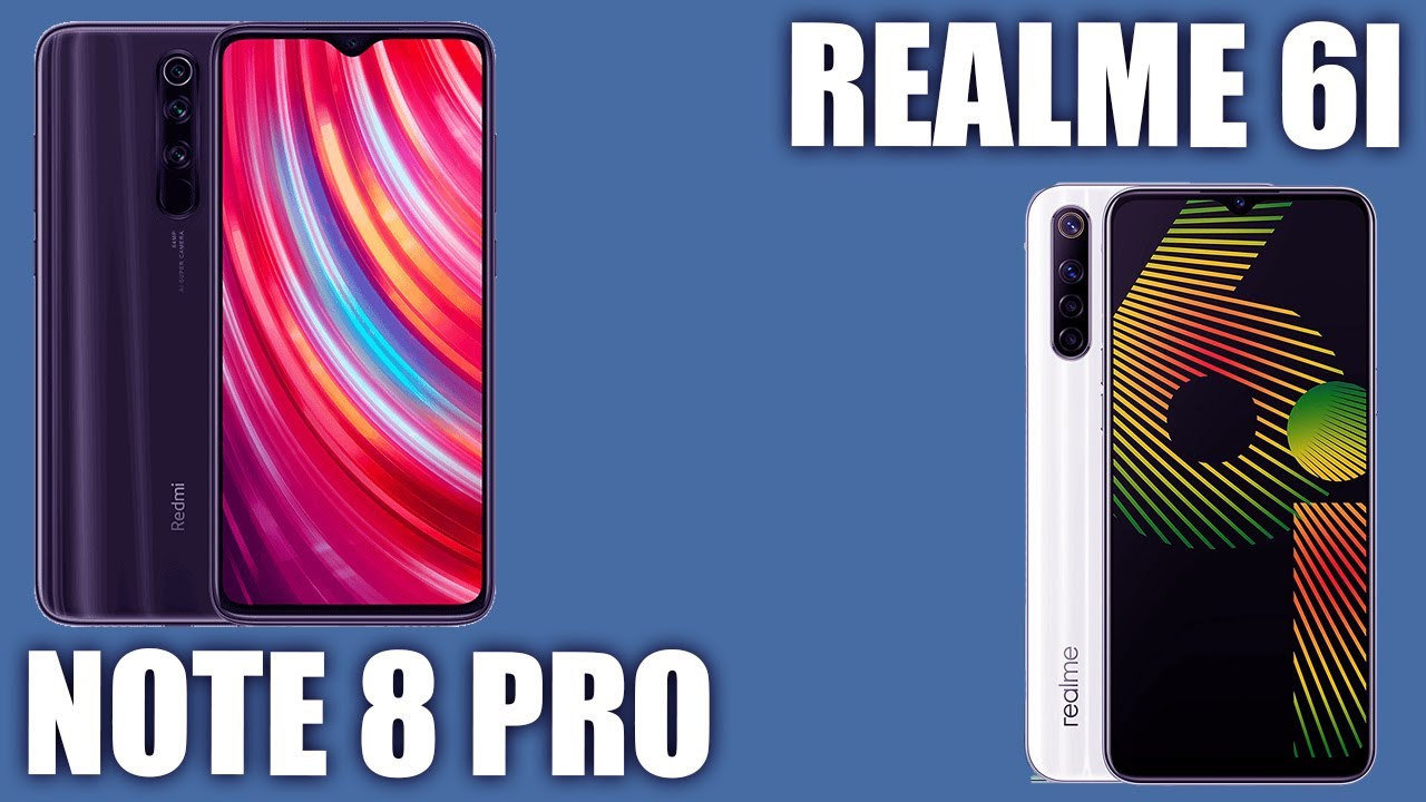Realme 6i vs Xiaomi Redmi Note 8 Pro. Сравнение!