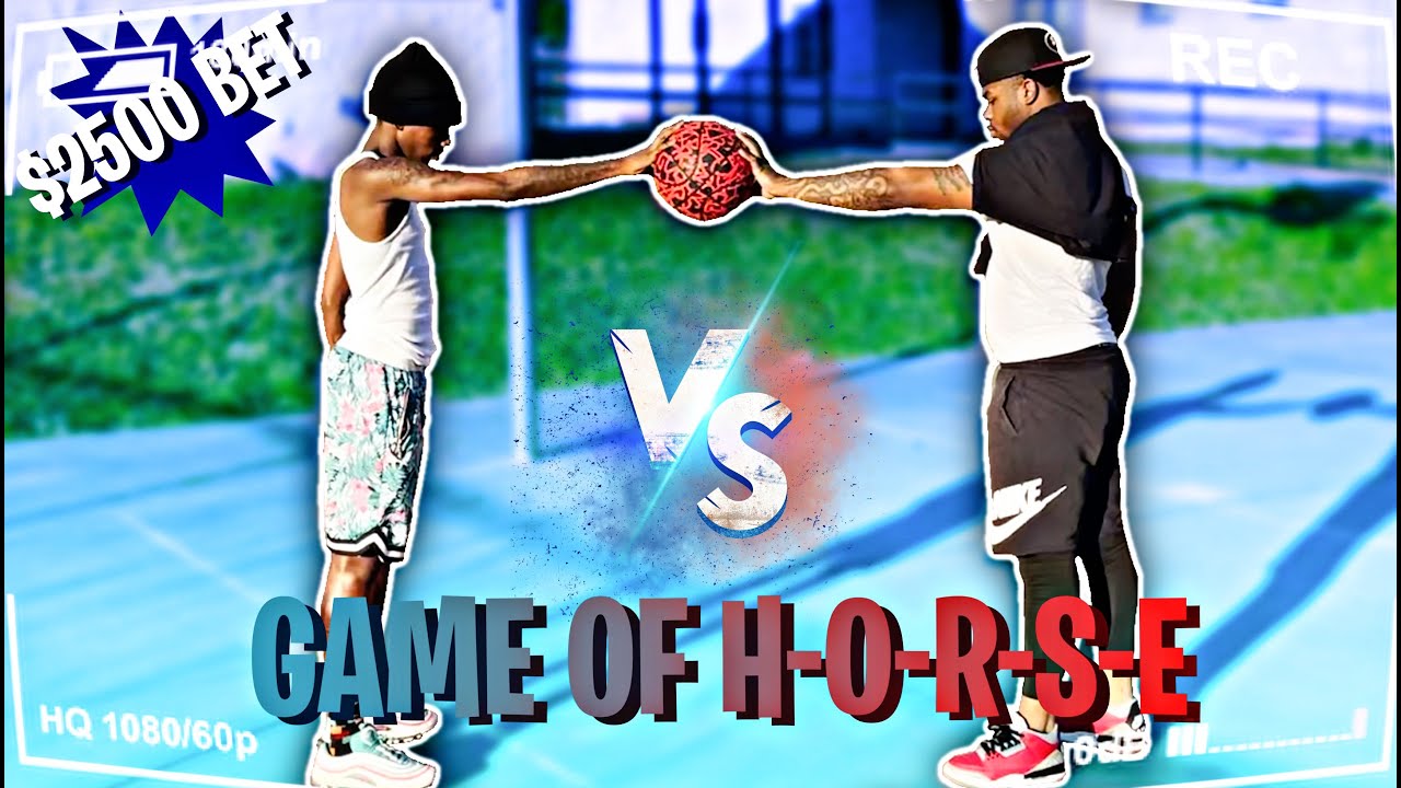 $2500 BET ON GAME OF H-O-R-S-E (ROD VS AJ)