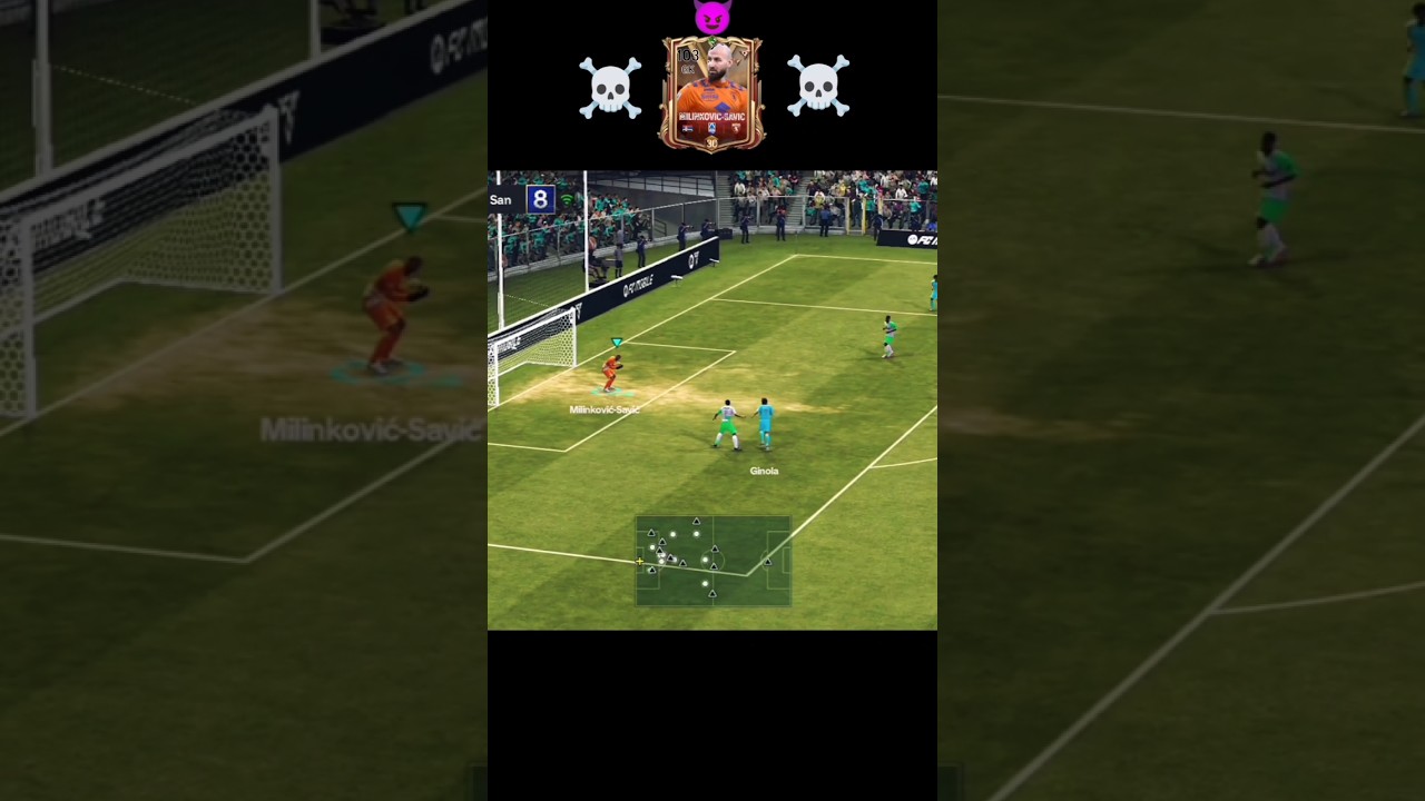 MILINKOVIC SAVIC 😈😈🥵🥵☠️. The best Gk in fc mobile. 