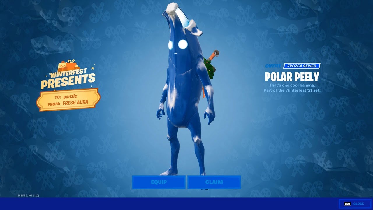 How to get POLAR PEELY in Fortnite
