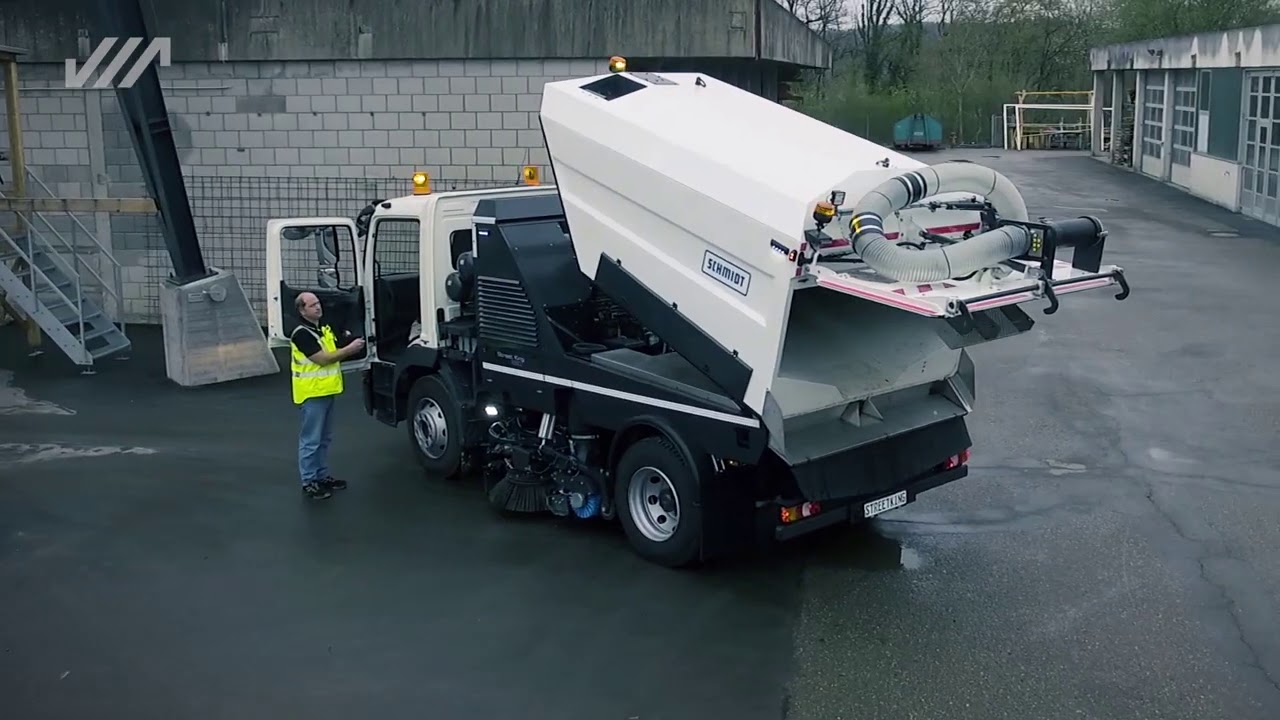 Schmidt Street King 660 balayeuse sur porteur PL
