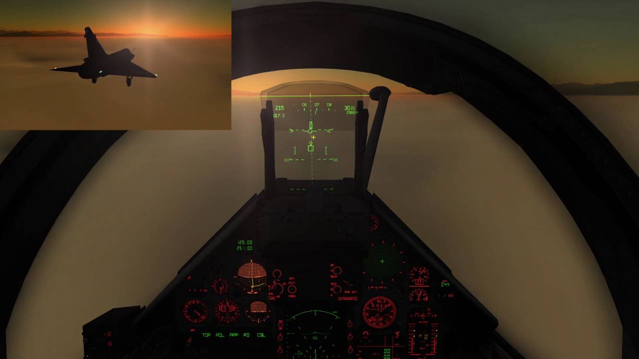 DCS Mirage 2000C - Landing Tutorial 3/3 - Zero Visibility Landing