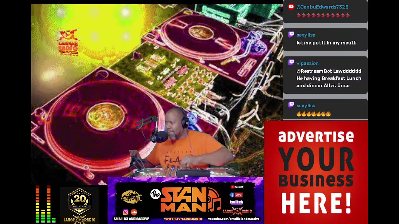 Feb 04 - The StanMan Live on LargeRadio.com - Hump Day Show