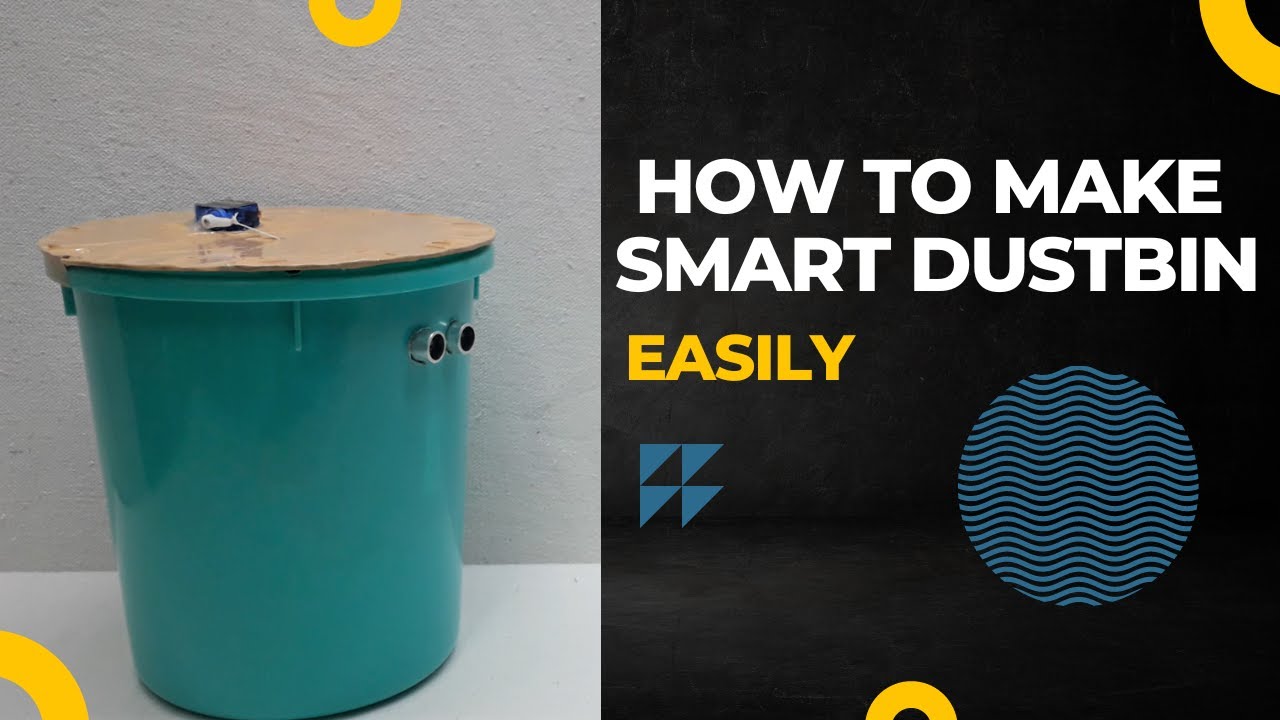 How to make smart dustbin | How to make smart dustbin with arduino nano |