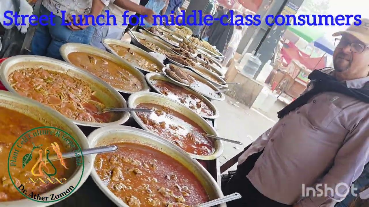 Street lunch, economical & fresh for  middle class consumers in Dhaka city, Bangladesh. 31/01/2026