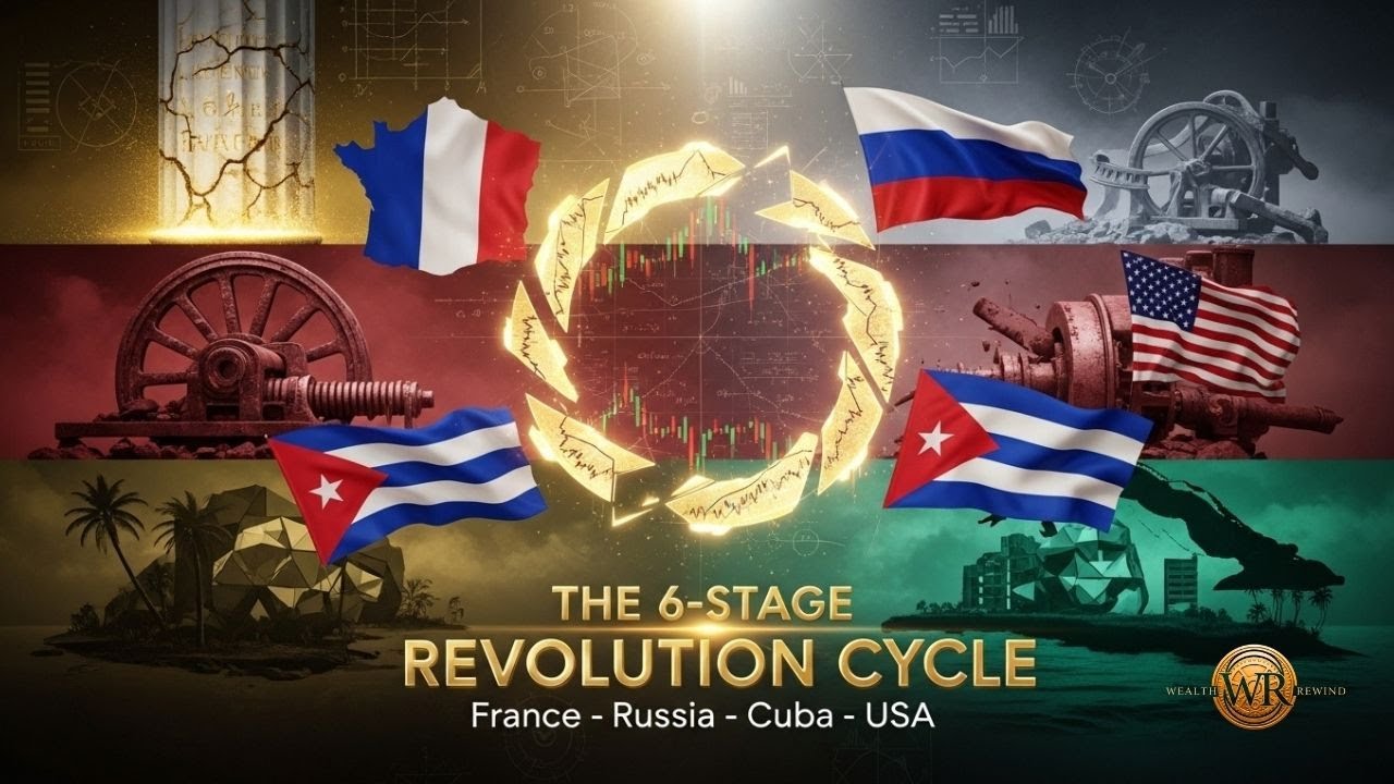 Why France, Russia, and Cuba Fell &mdash; And Why the USA Matches Stage 4 of the Revolution Cycle