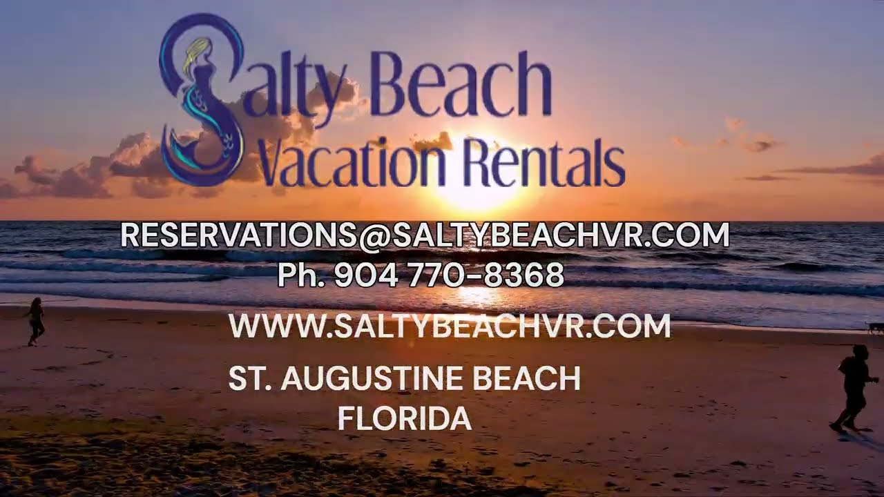 ST. AUGUSTINE BEACH FLORIDA BEACHSIDE BLISS
