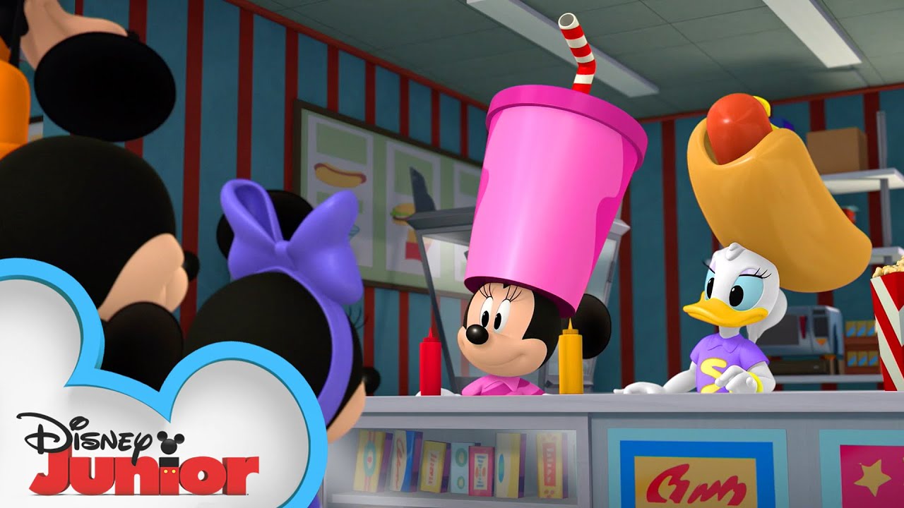 Mickey & Friends at the Drive In 🎥 | Mickey Mornings | Mickey Mouse Roadster Racers | @disneyjr