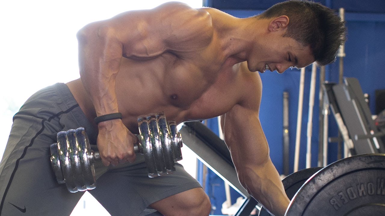 Dumbbell Home Back Workout - 45 Min Workout For V Taper Back