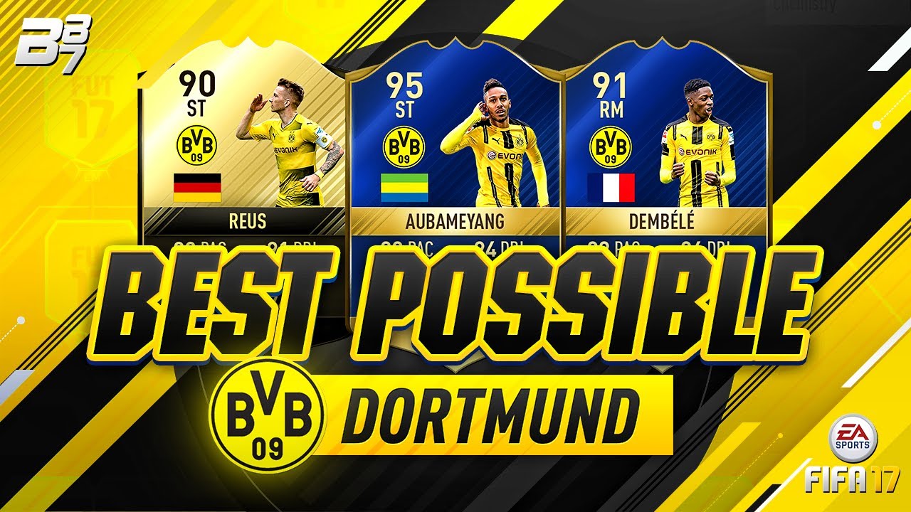 BEST POSSIBLE DORTMUND TEAM! w/ TOTS DEMBELE AND TOTS AUBAMEYANG! | FIFA 17