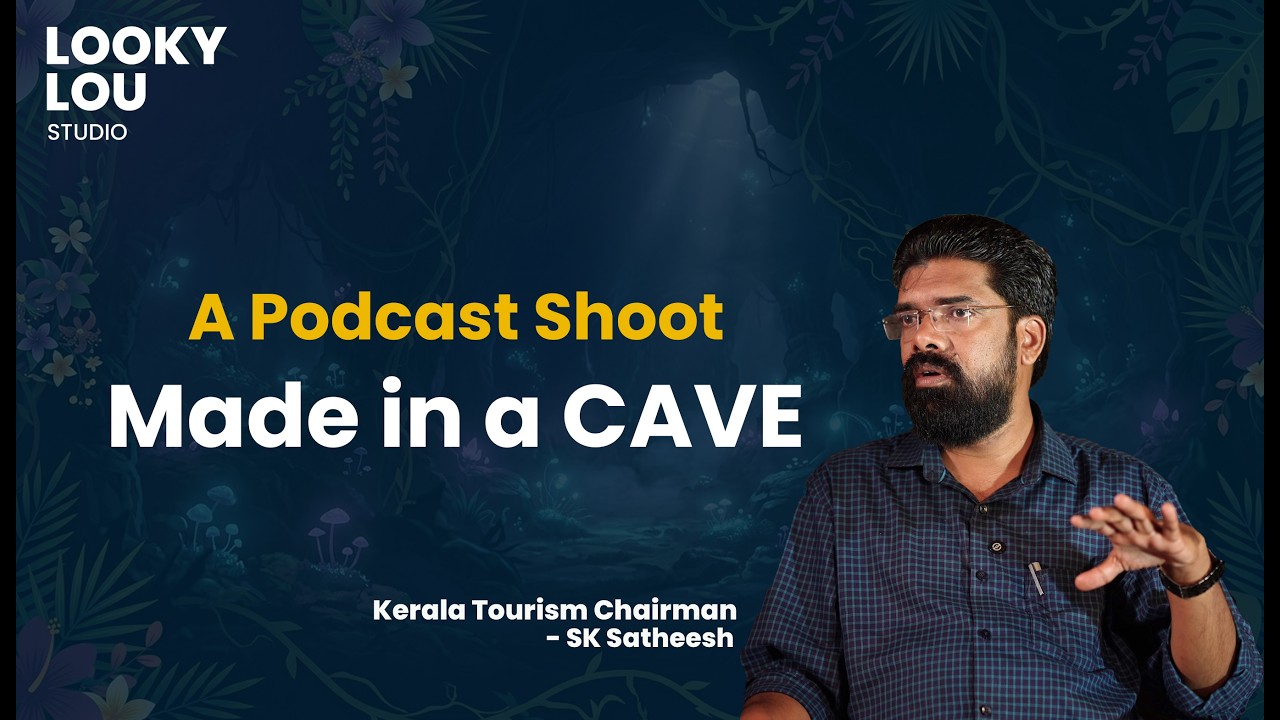 ആദ്യമായി ഗുഹക്കുള്ളിൽ വച്ച് ഒരു പോഡ്കാസ്റ്റ് | SK Sajeesh | Arunjith | Looky Lou Studio