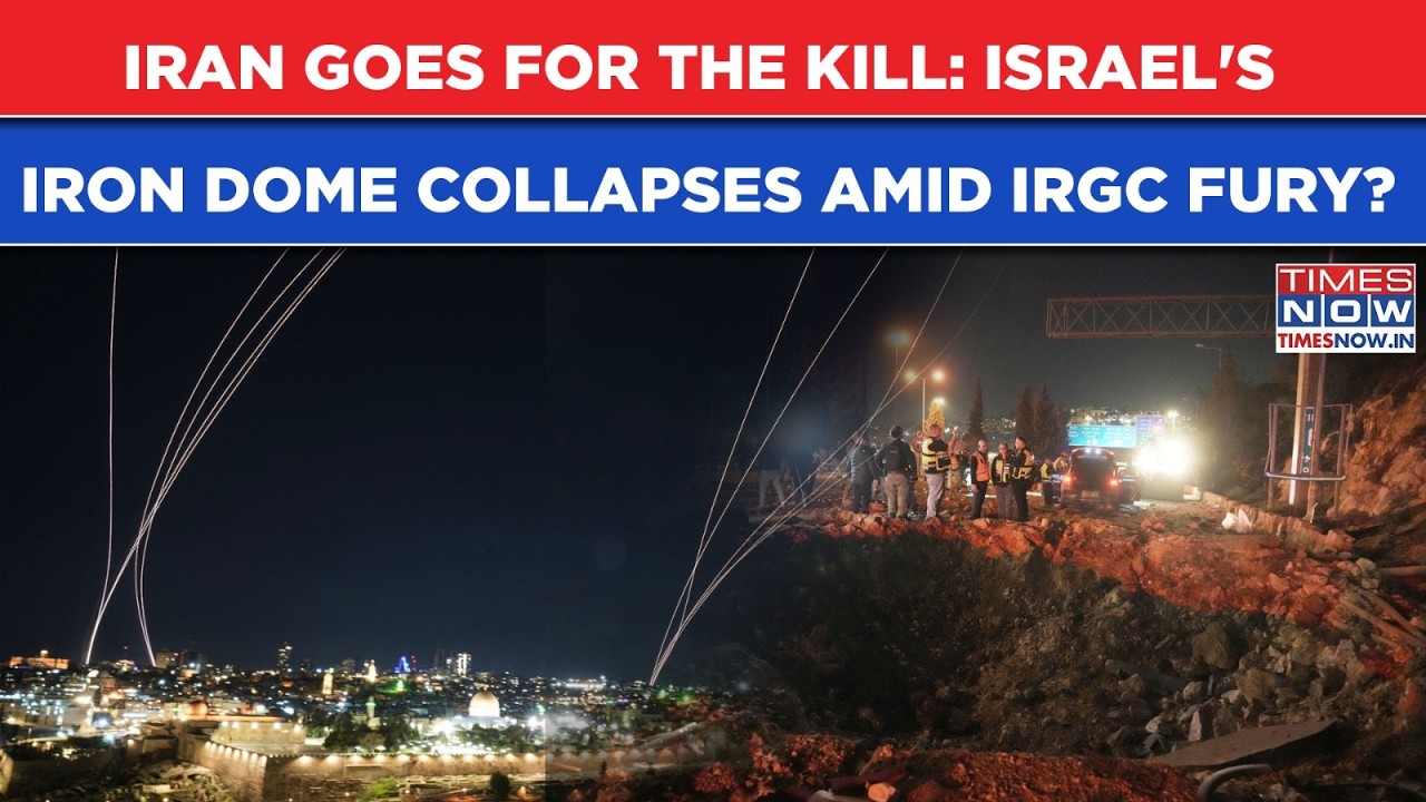 Iran Goes For The Kill: Israel's Iron Dome Collapses? Deadly Missile Fragments Hit West Bank Houses