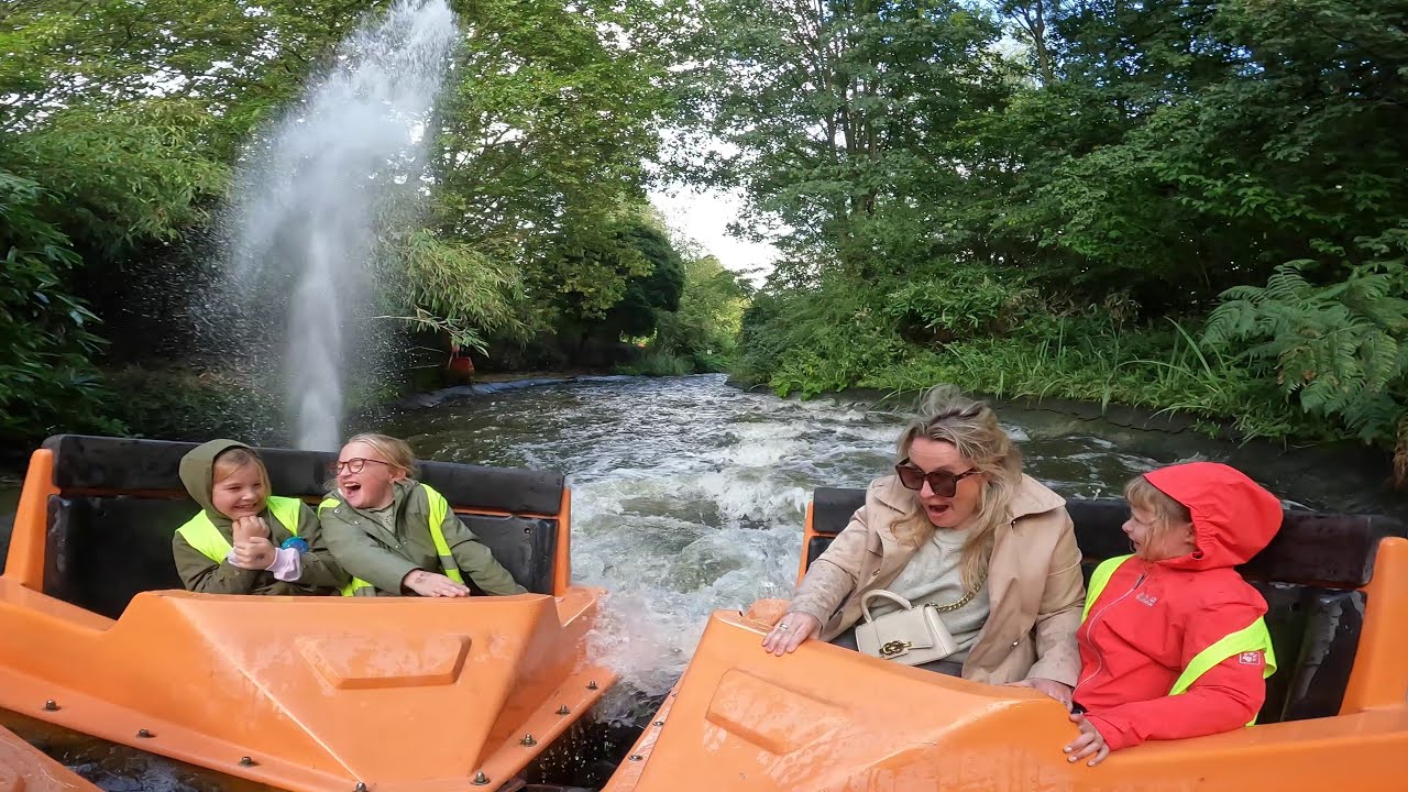 Vekoma Rafting Bengal Rapid River Bellewaerde Park 2022 POV Onride