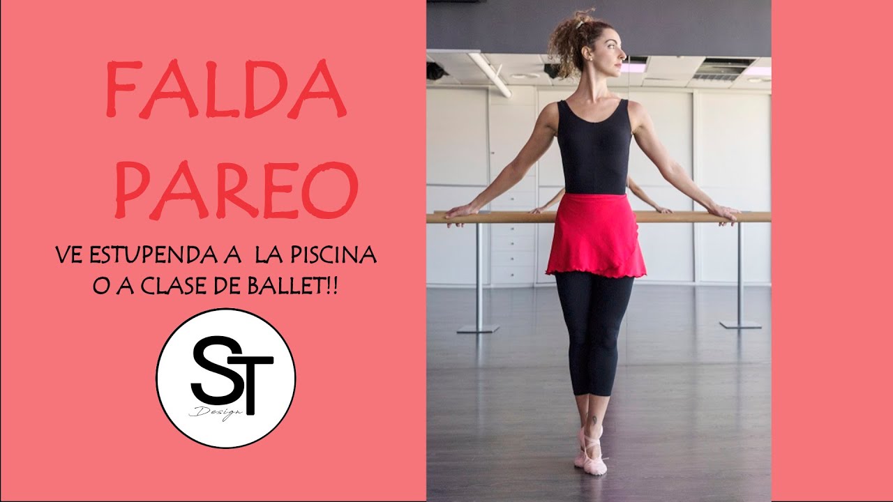 FALDA BALLET / FALDA BAILARINA / BALLERINA SKIRT - ¡¡FACILÍSIMA!!