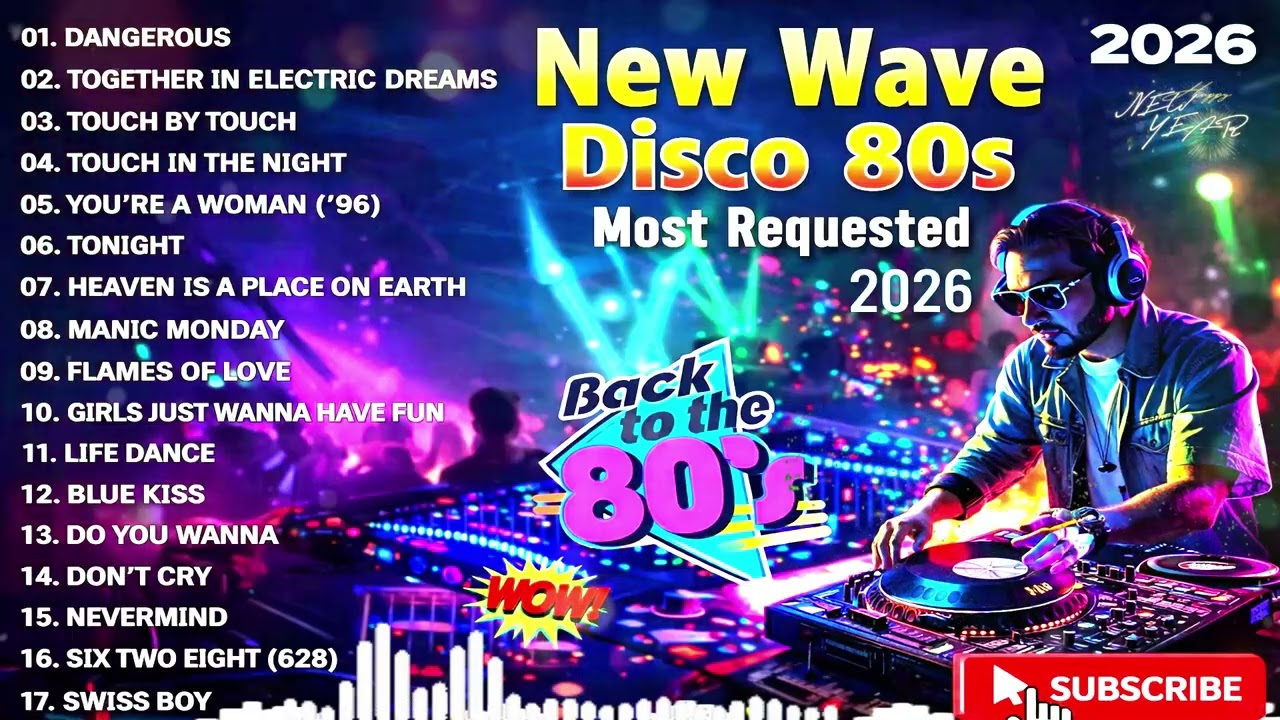 New Nonstop Most Requested New Wave Disco 80s Remix 2026 &ndash; Ultimate Italo Disco