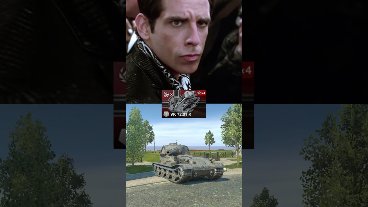 VK 72.01 K vs VK 90.01 (P)... #shorts #wot #wotblitz #wotb #memes