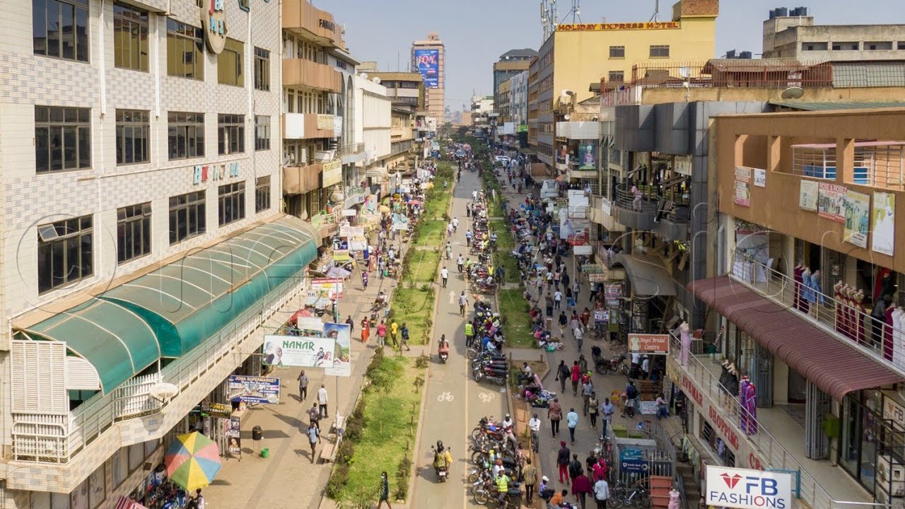 Modern Kampala streets 2023 /luwum Street/all buildings #kampalacity  @mrjun256