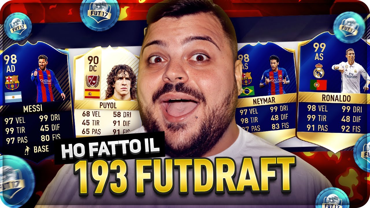 FINALMENTE 193 FUT DRAFT CHALLENGE !!! [FIFA 17]