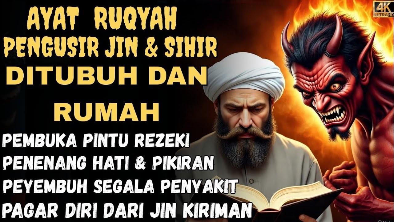RUQIYAH RUMAH PENGUSIR JIN, SETAN & SIHIR & TUBUH, PENENANG HATI & FIKIRAN l BY ALA AQEL