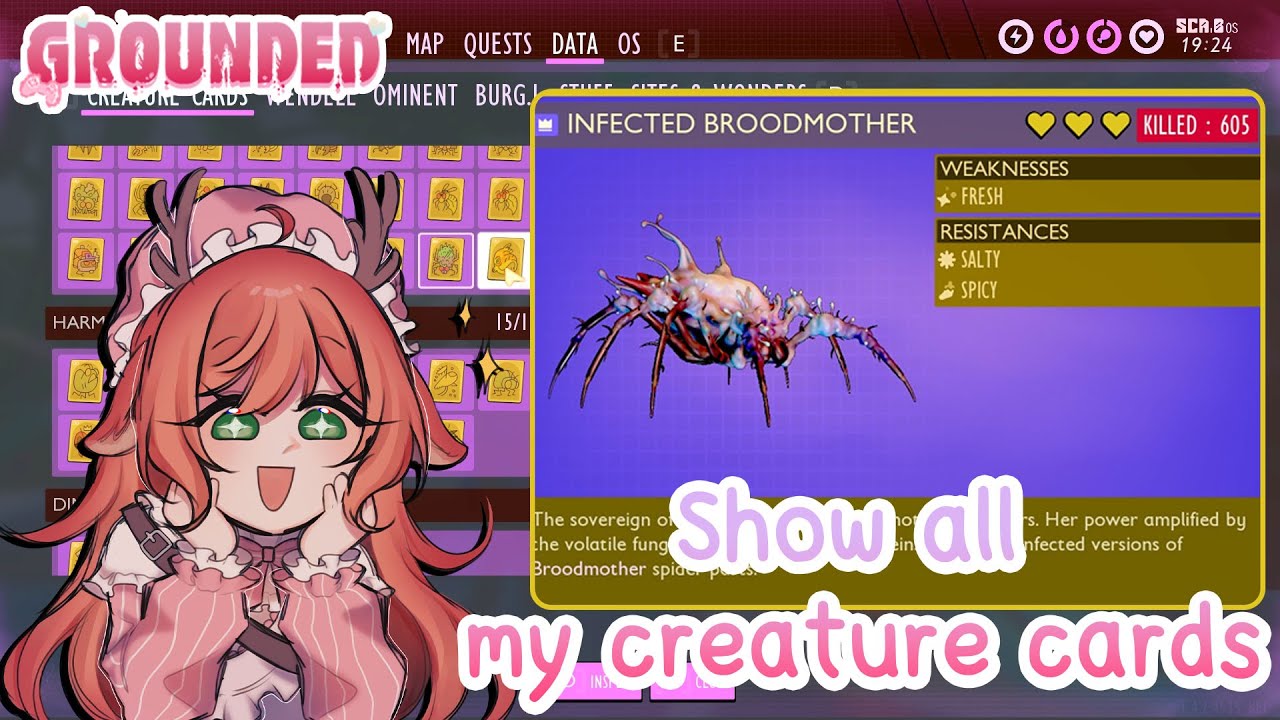 Grounded - Show all my creature cards Re quest by @Quackler071