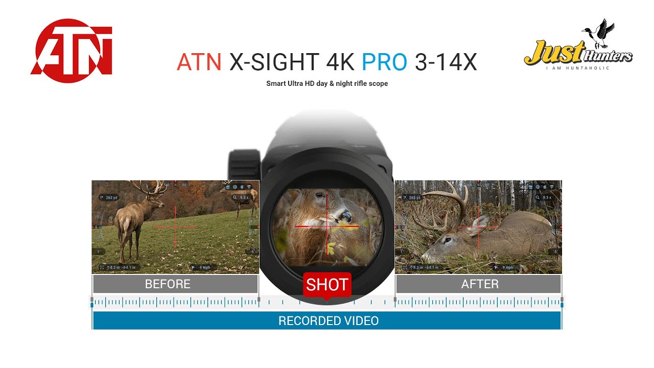 ATN X SIGHT 4K PRO 3-14X Smart Ultra HD DAY & NIGHT RIFLE SCOPE INTRO