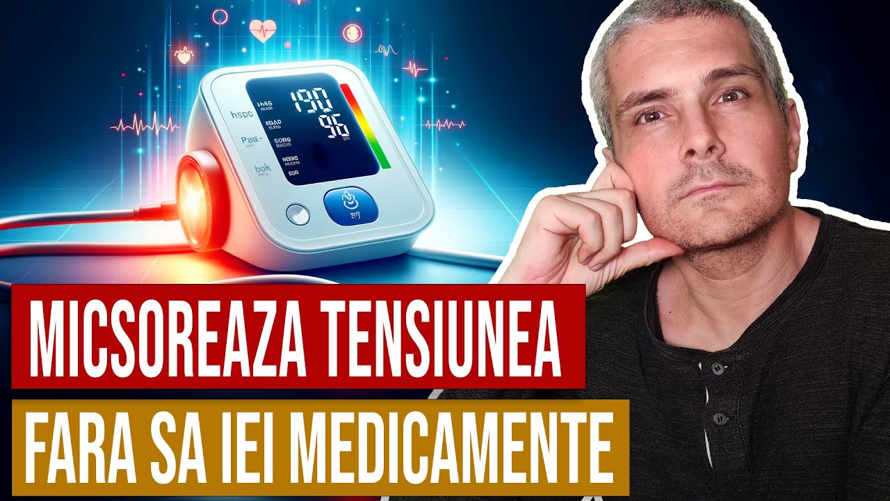 Cum SCAZI TENSIUNEA arteriala fara sa iei medicamente
