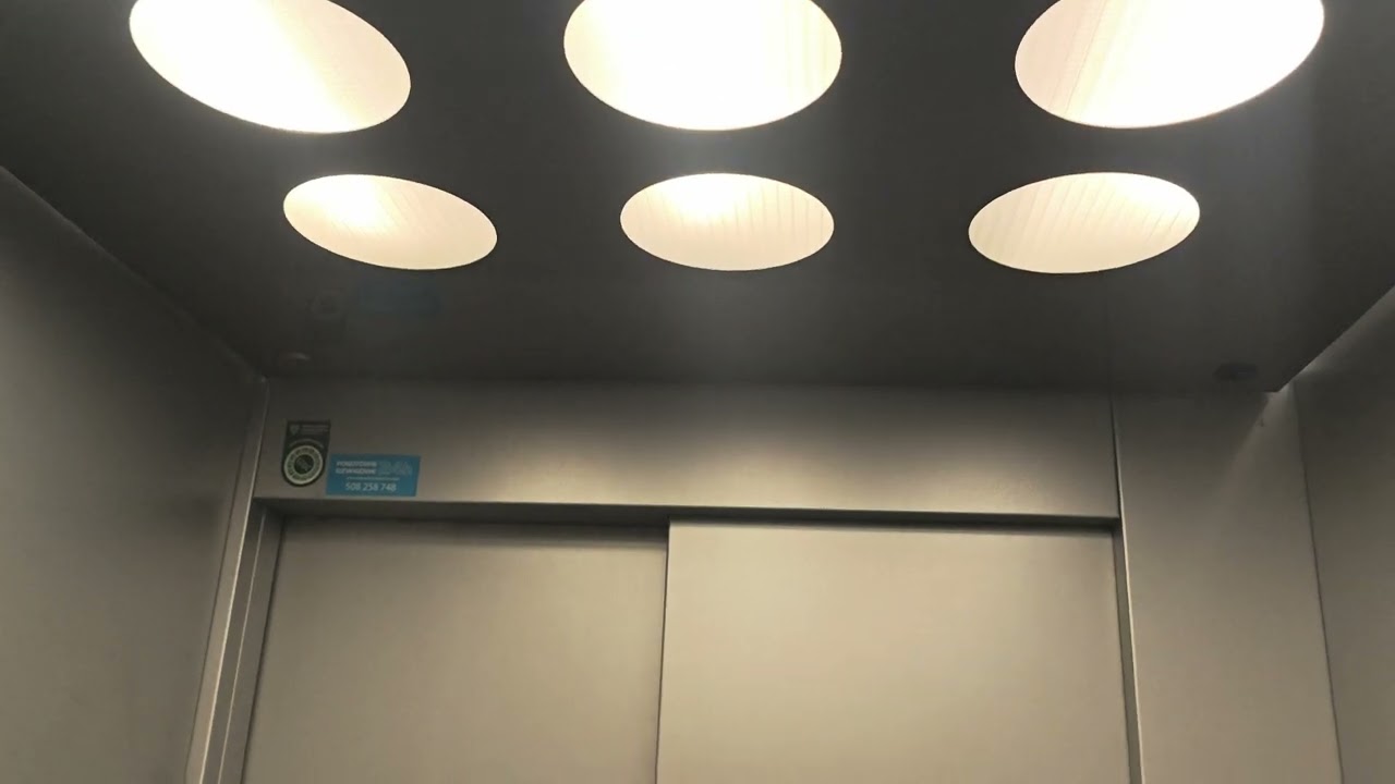 Poland, Warsaw, KONE elevator