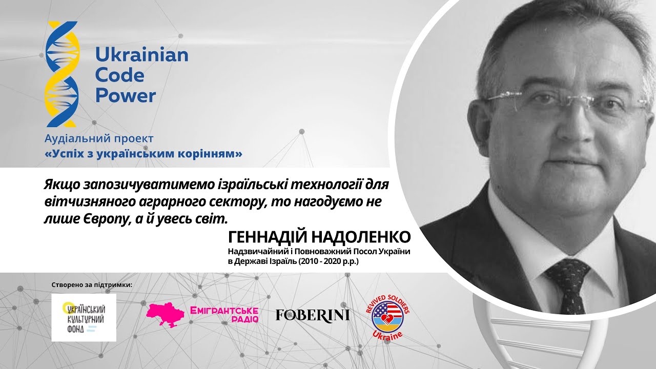Геннадій Надоленко, Надзвичайний і Повноважний Посол України в Державі Ізраїль (2010- 2020 р.р.)