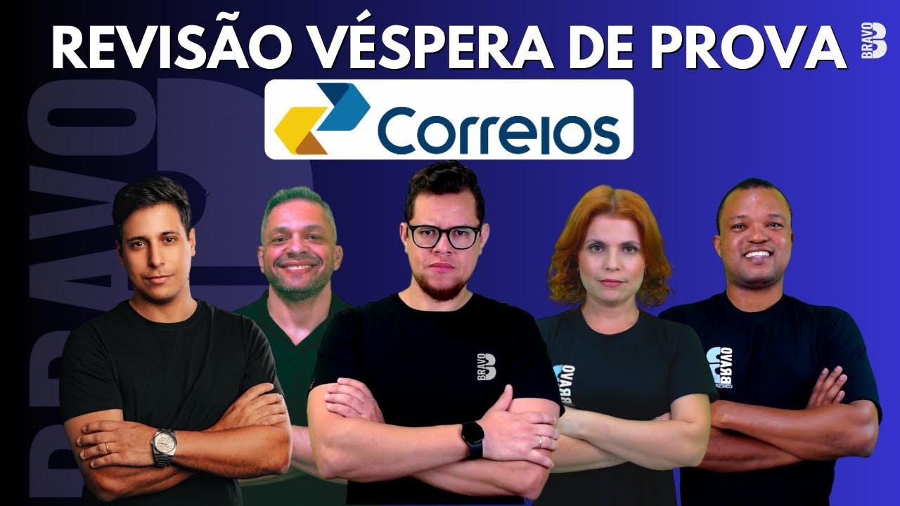 REVISÃO VÉSPERA DE PROVA | CONCURSO DOS CORREIOS 2024