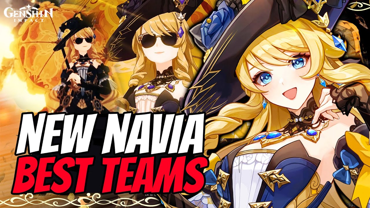 NEW Best Navia Teams To Use From Patch 5.6 Onwards | Genshin Impact