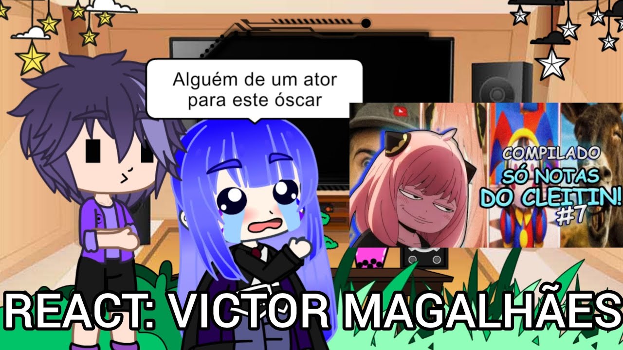 CRIATURAS DO PODER+(INSCRITOS) REAGINDO COMPILADO AS NOTAS DO CLEITIN 7 @ovictormagalhaes