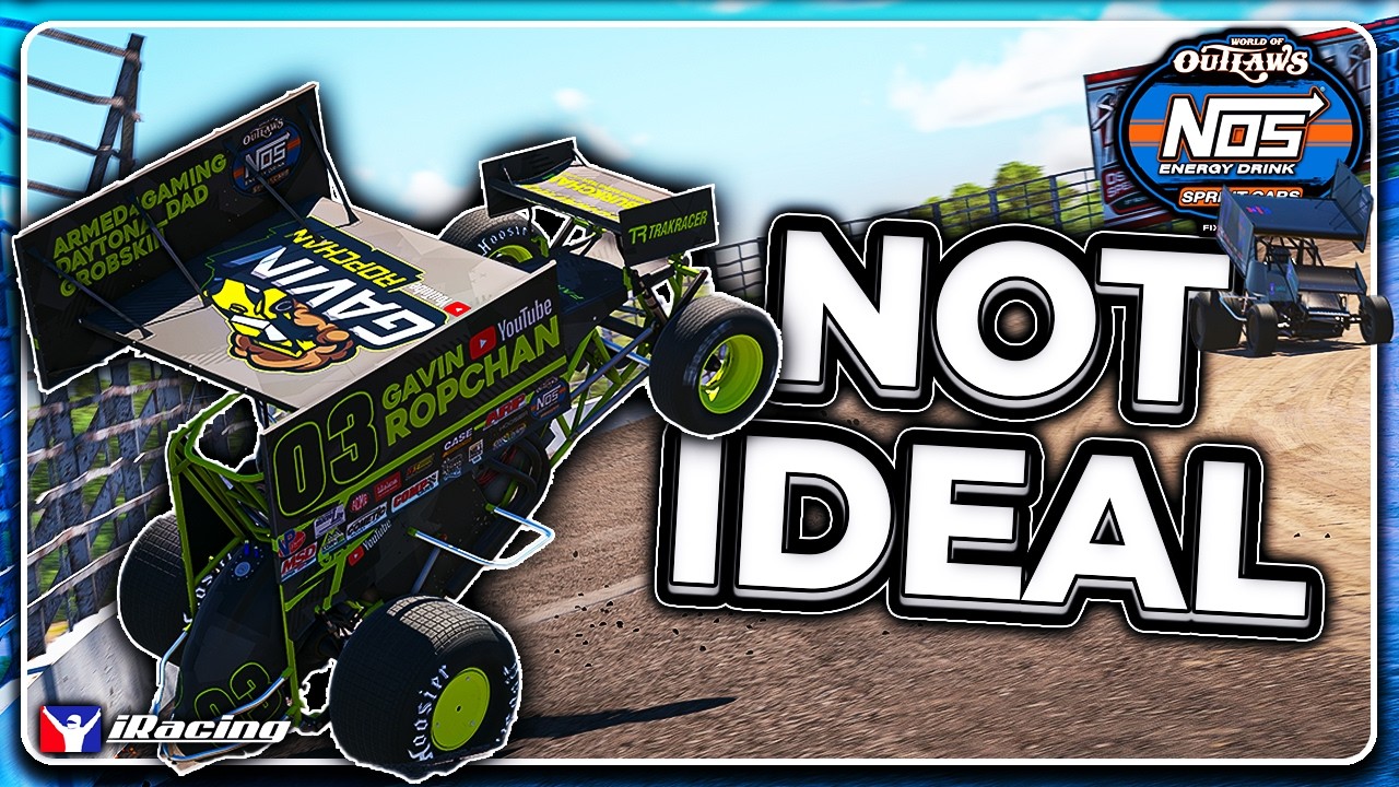 WoO 410 Sprint Cars at Oswego Speedway | iRacing Dirt