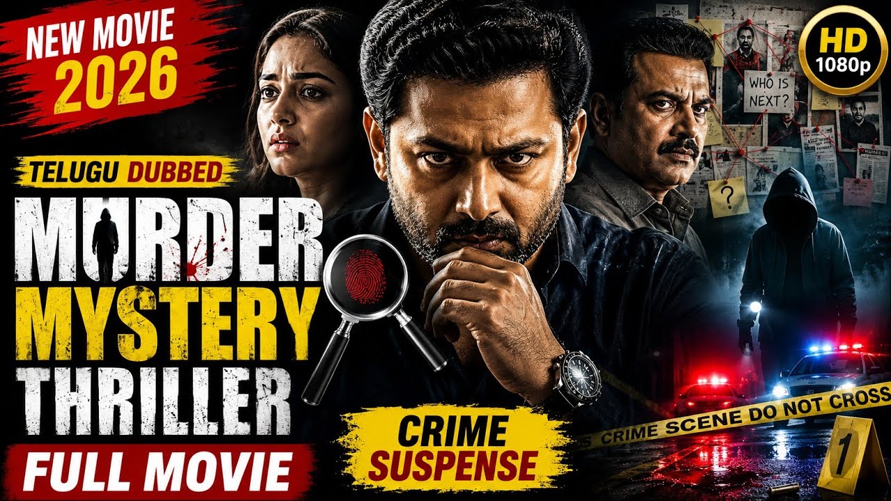 Telugu Dubbed Murder Mystery Thriller Full Movie | New Telugu Dubbed Movie 2026 | Crime Suspense HD