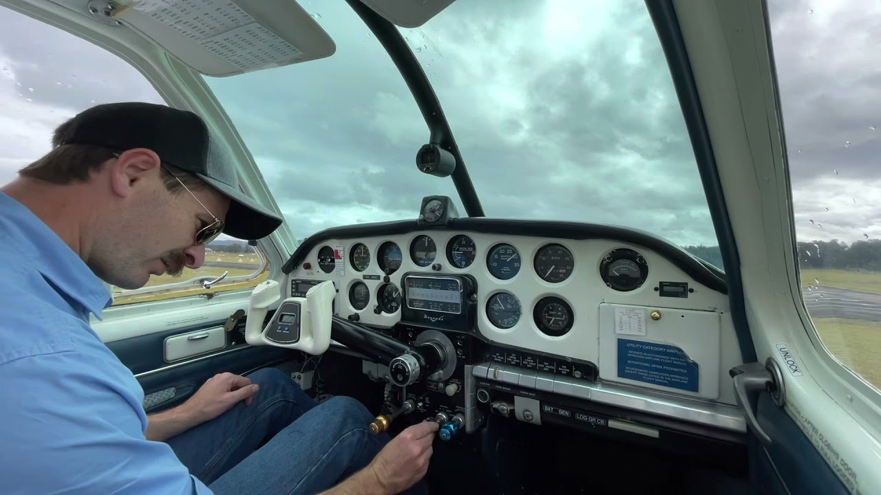 First flight in a V-Tail - Part One