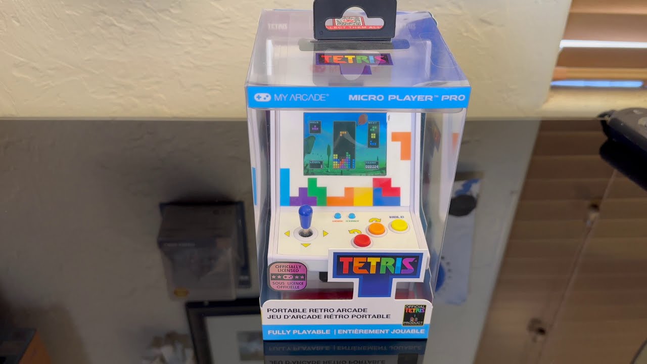 Unboxing The My Arcade Tetris