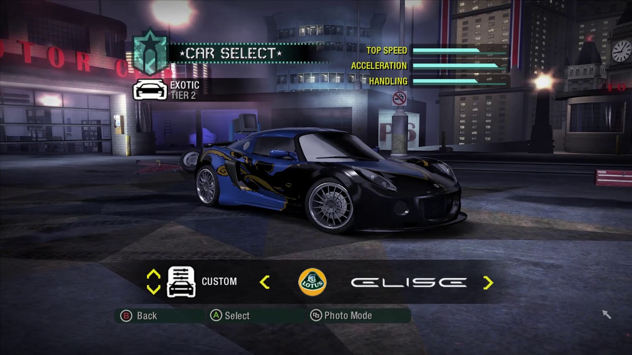 Need for Speed™ Carbon: Crew Cars in Quick Race