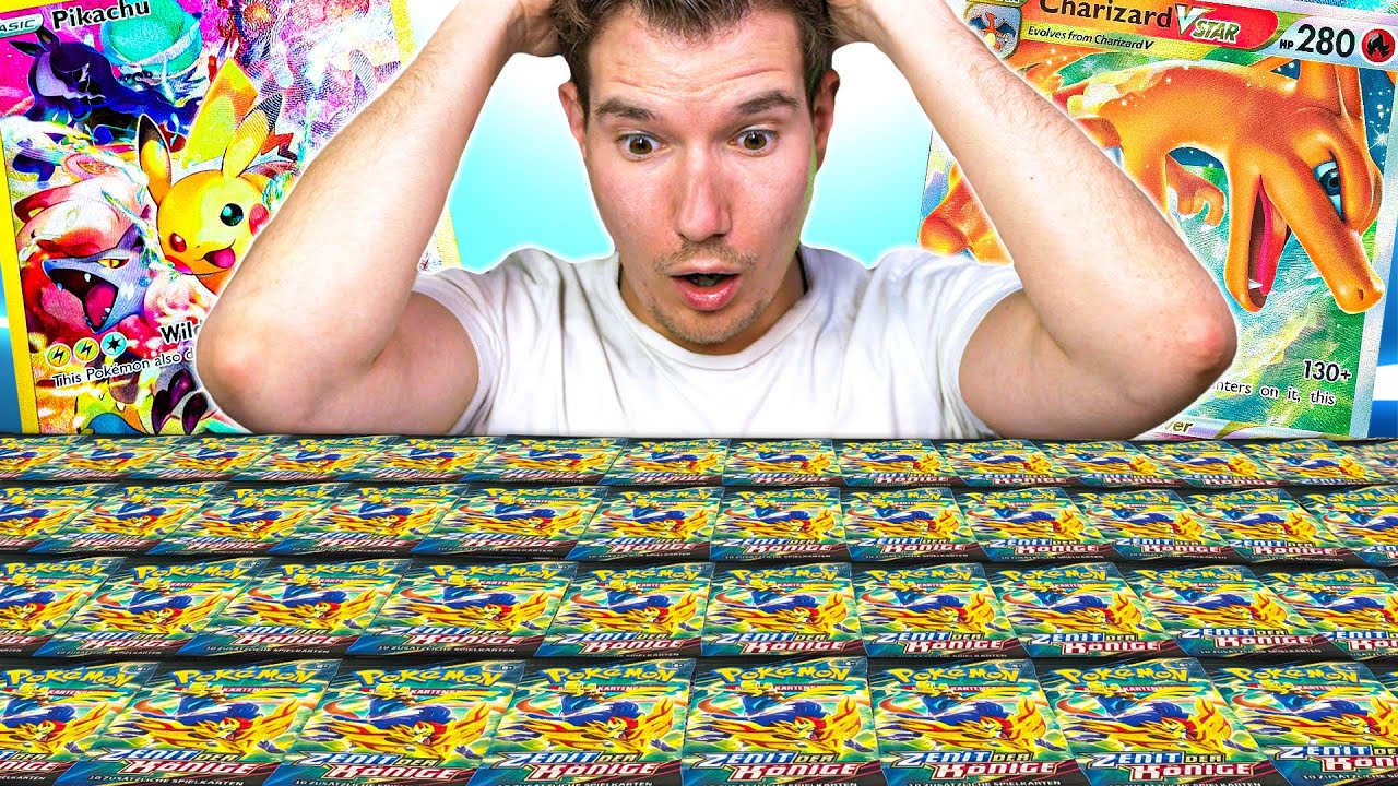 Das RIESEN 100 Booster Opening! 😨 Zenit der Könige