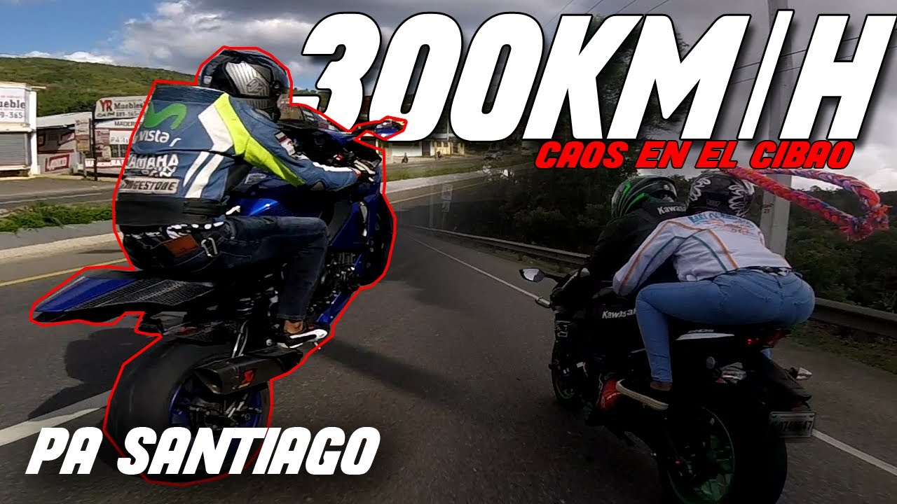 A Mas de 300 km/h Pa Santiago | #DOMINICANBIKERS
