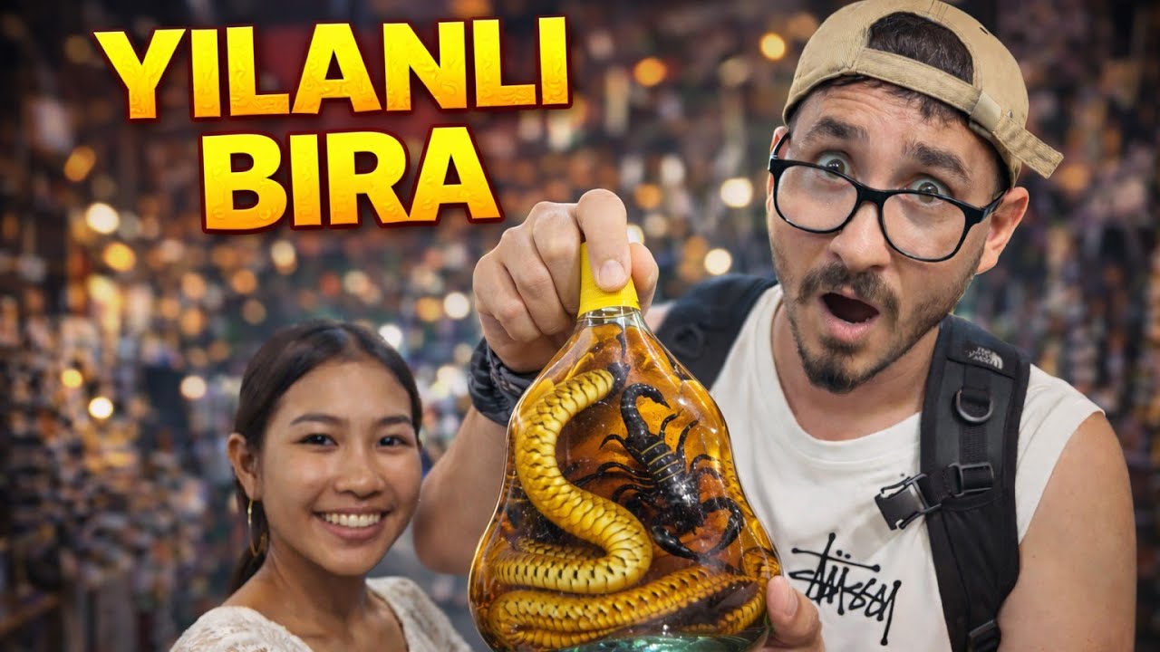 Bu İnsanı ZEHİRLER😳 Siem Reap Night Market Gerçeği Sokak Lezzetleri 🇰🇭
