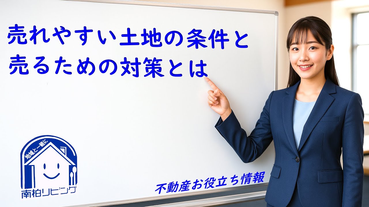 「売れやすい土地の条件と売るための対策とは」