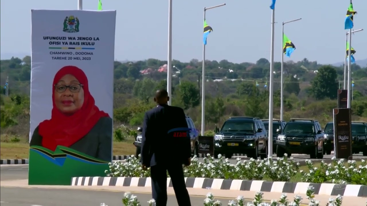 Shuhudia namna Rais Samia alivyoingia Ikulu mpya ya Chamwino