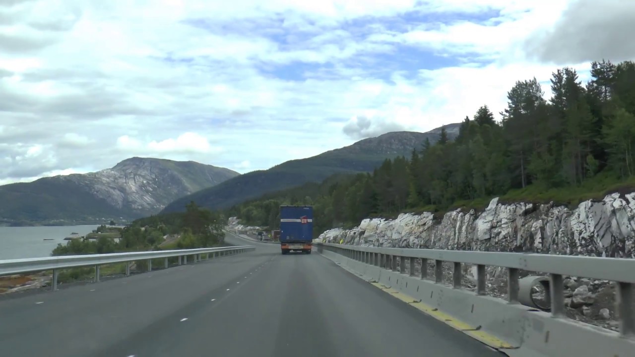 Norwegia / Norge - droga E6 - Mosjoen , Korgen , Dalselv