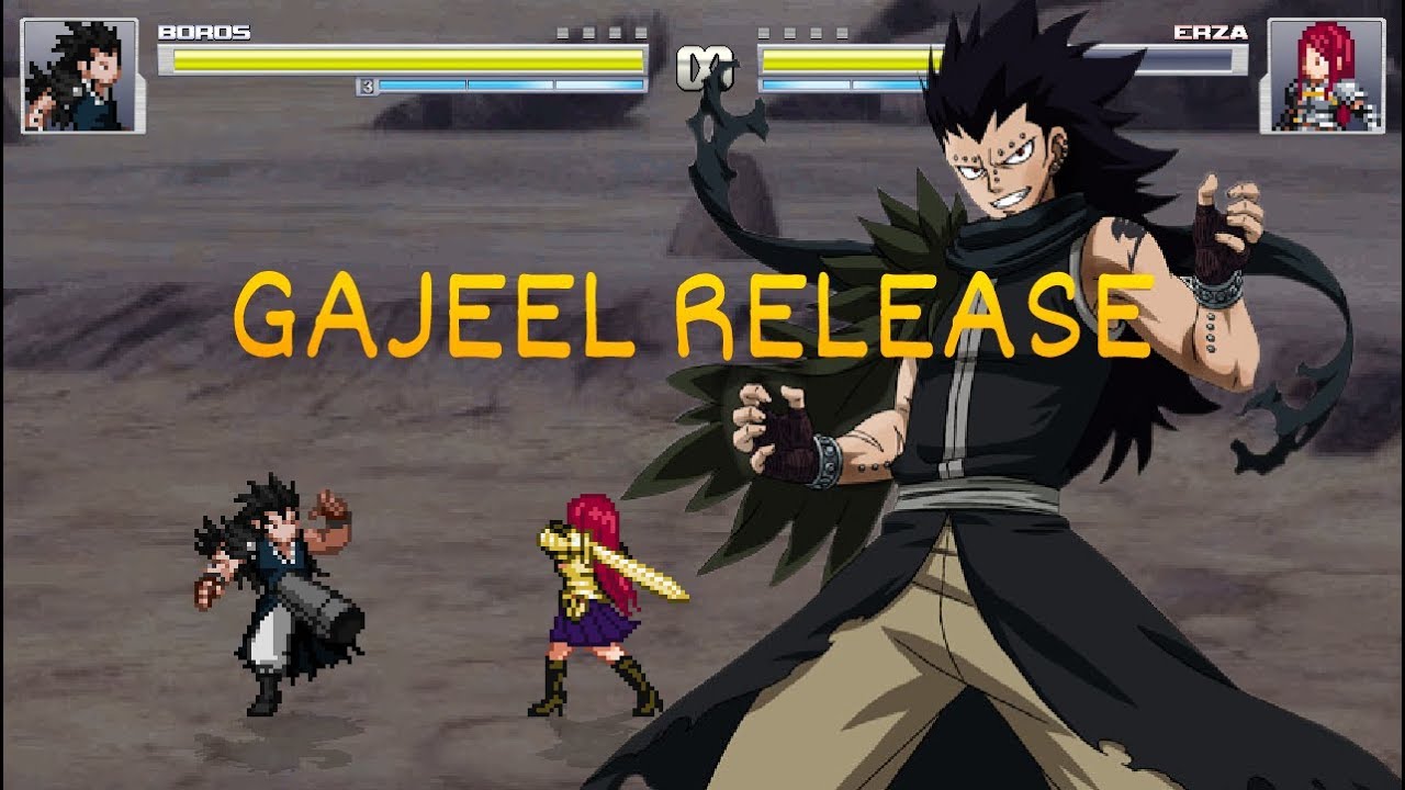 Gajeel Jus Char Release