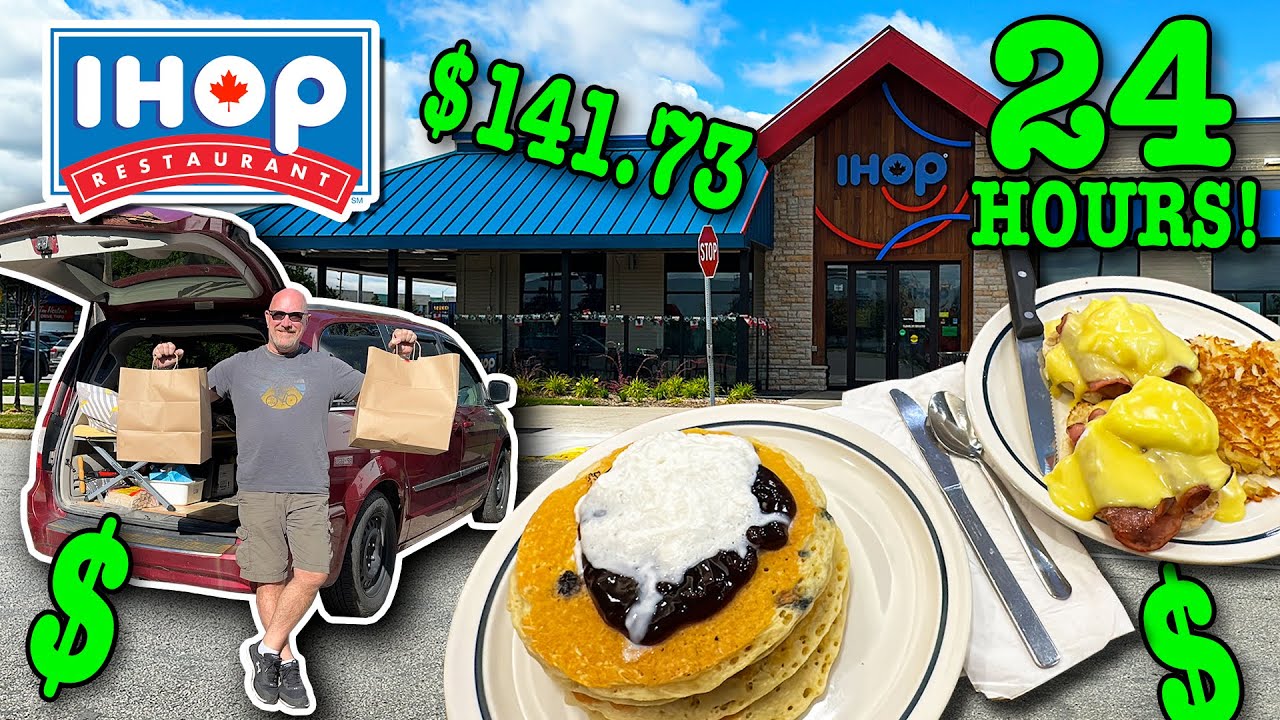 Круглосуточное питание в IHOP Canada • Скрытый кемпинг